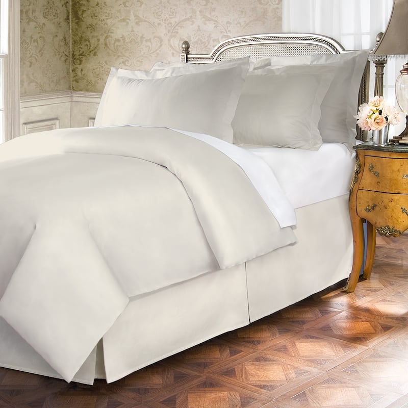 400 Thread Count 100 Percent Cotton 15-inch Drop Bed Skirt