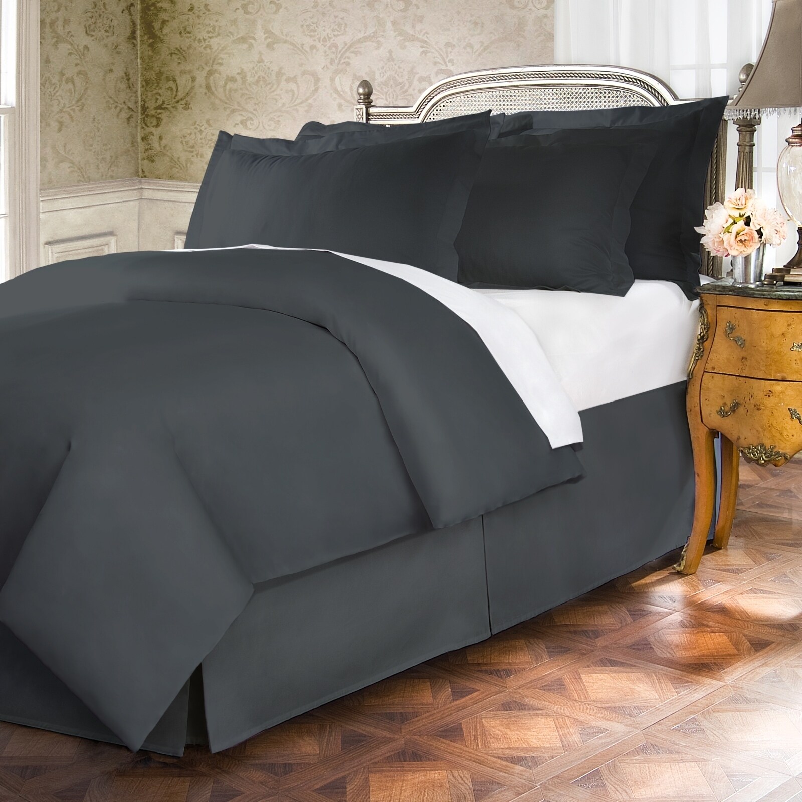 400 Thread Count 100 Percent Cotton 15 Inch Drop Bed Skirt Ebay 400 Thread Count 100 Percent Cotton 15 Inch
