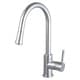 preview thumbnail 5 of 6, Mira 15" Single Handle Pull Down Standard Kitchen Faucet Chrome Finish