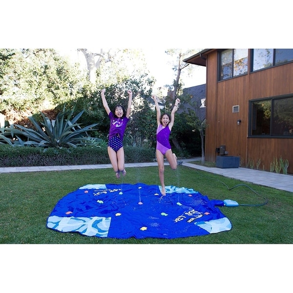 10ft x 10ft Jet Mat with Waterpark Jumping Jet Fountain Control System - 10' x 10'