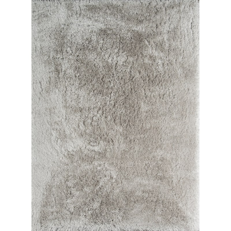 Momeni Enchanted Shag Polyester Contemporary Solid Shag Rug