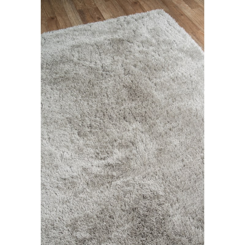 Momeni Enchanted Shag Polyester Contemporary Solid Shag Rug