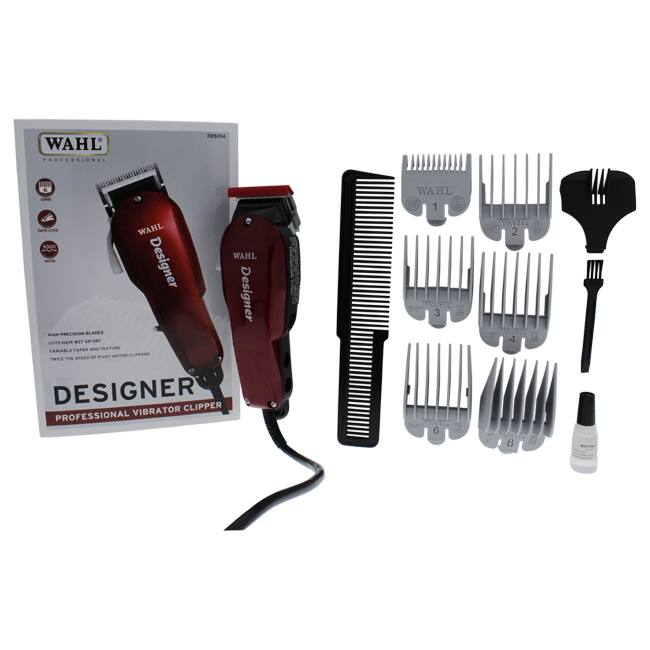 Wahl 8355-400 Red Designer Professional Vibrator Clipper