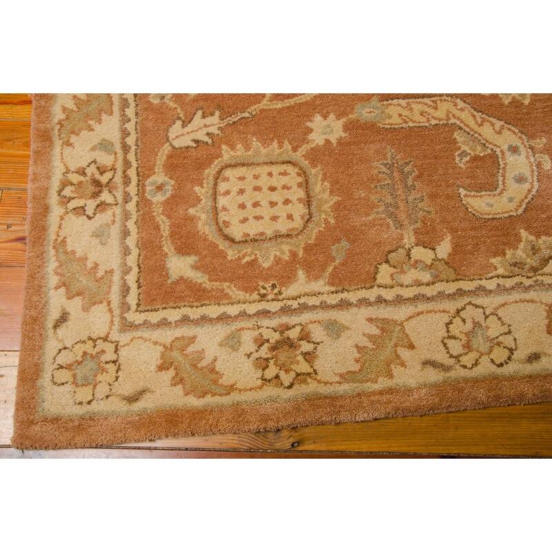 Nourison Jaipur Oriental Bordered Hand-tufted Wool Area Rug