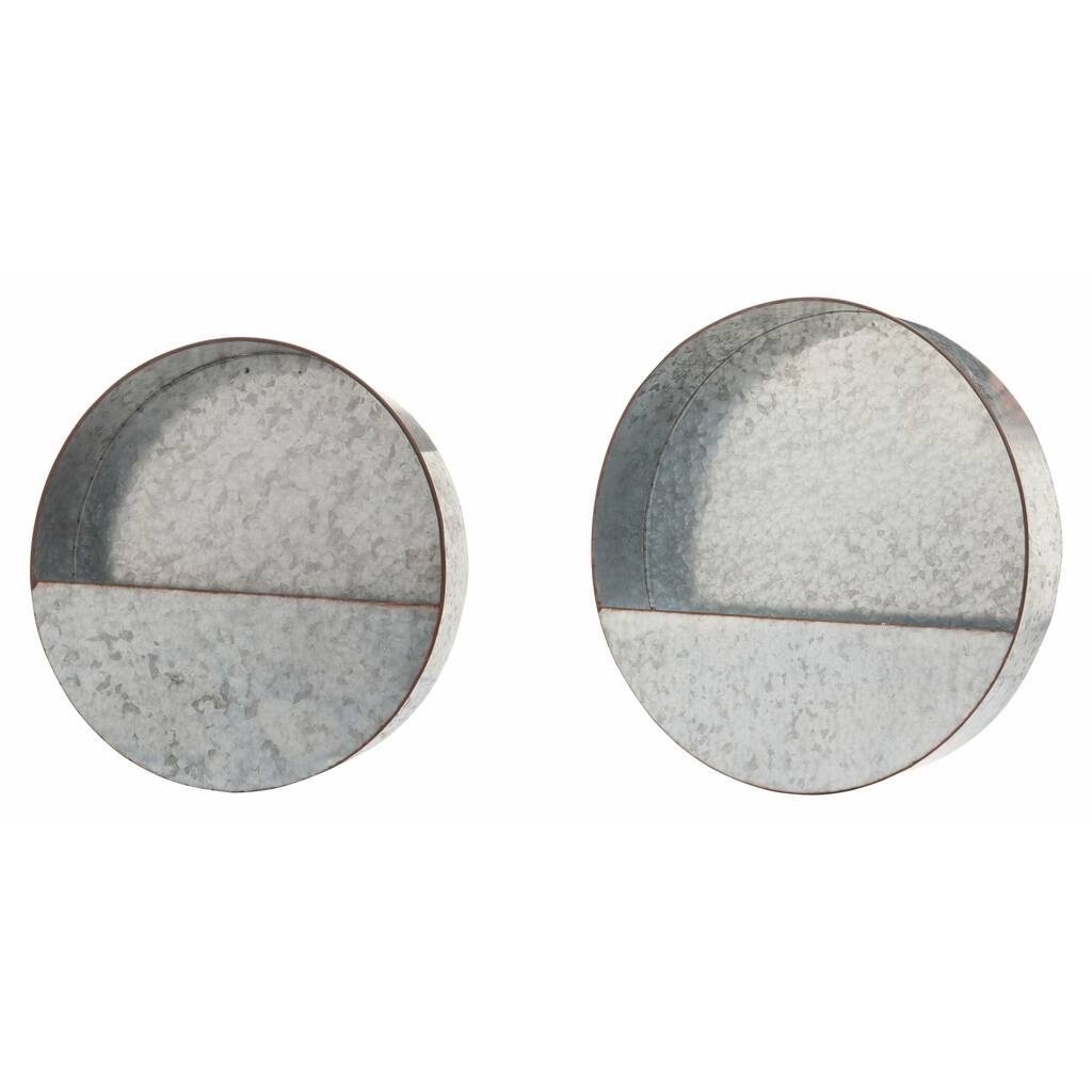 Metal Nested Wall Planters Set of 2