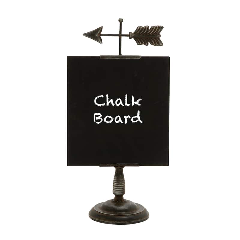 Black Iron Farmhouse Decorative Sign 20 x 10 x 6 - 10 x 6 x 20 - 10 x 6 x 20
