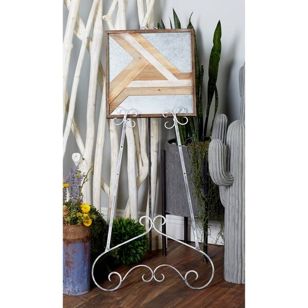 Stylecraft Dark Bronze Metal Adjustable Floor Easel 20 Inches Overstock 20968040