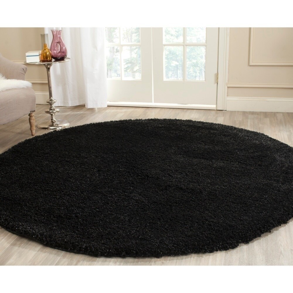 Safavieh California Cozy Plush Purple Shag Rug - 4' x 4' - Bed Bath &  Beyond - 21083756