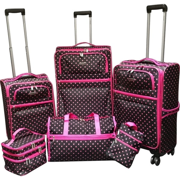 6 piece luggage set