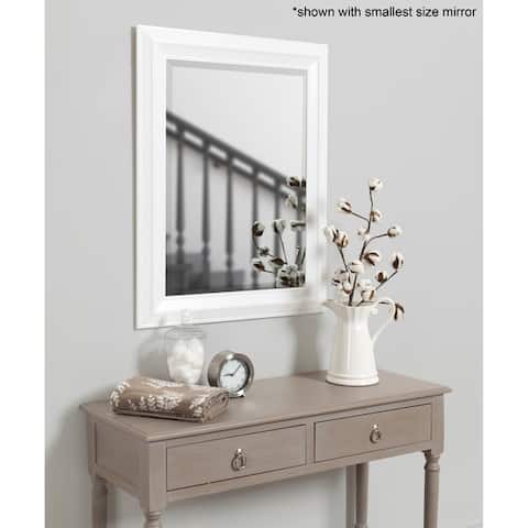 Whitley Classic Framed Beveled Wall Mirror