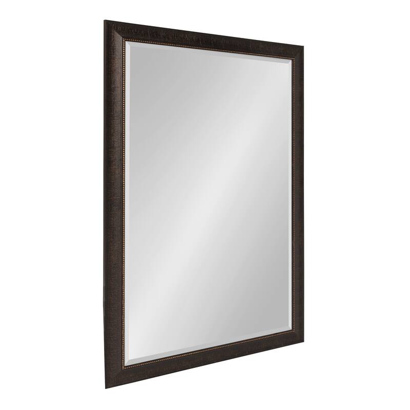 Aldridge Framed Decorative Rectangle Wall Mirror - Bronze