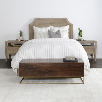 Dean 54 inch Storage Bench by Kosas Home
