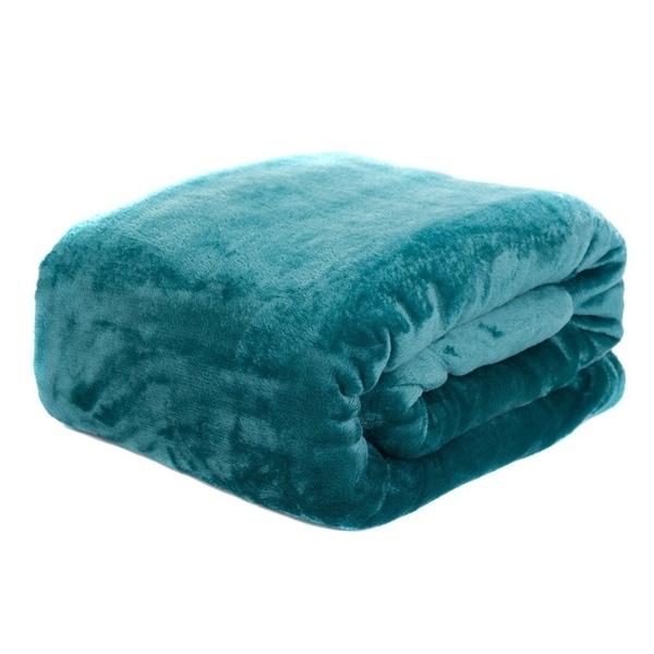 Shop HYSEAS Velvet Plush Blanket,Home Fleece Bed Throw ...