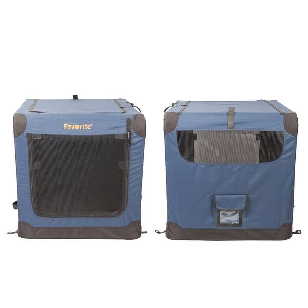 Shop Favorite 36 Soft Sided Pet Carrier 2 Doors Indoor Outdoor Dog Kennel Travel Vet Visit Collapsible Soft Dog Crate Overstock 21108717