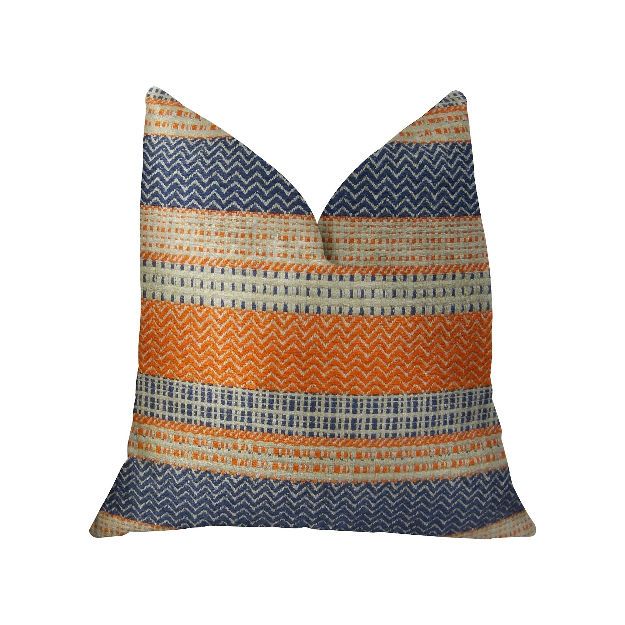 orange decorative throw pillows