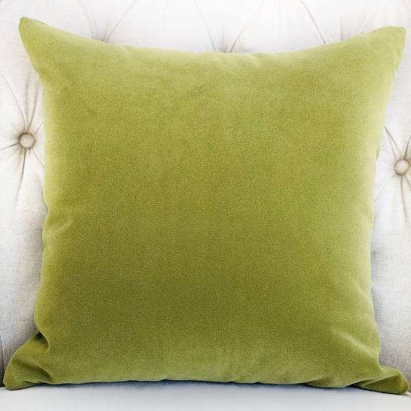 Shop Plutus Pistachio Love Green Handmade Decorative Throw Pillow