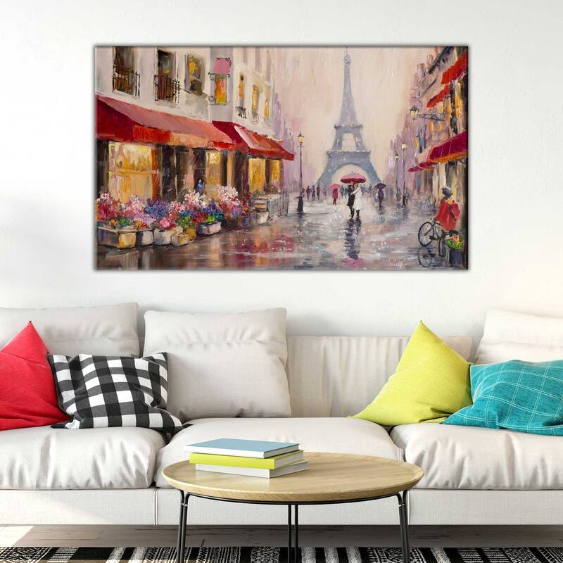 "Paris, France" Framed Print on Canvas