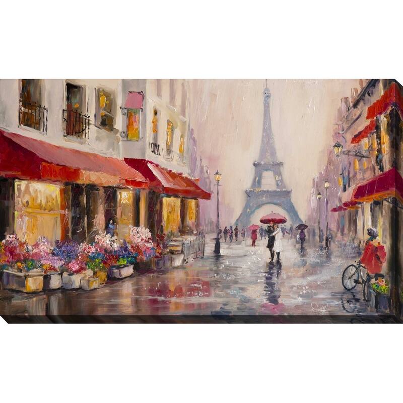 "Paris, France" Framed Print on Canvas