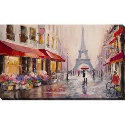 "Paris, France" Framed Print on Canvas