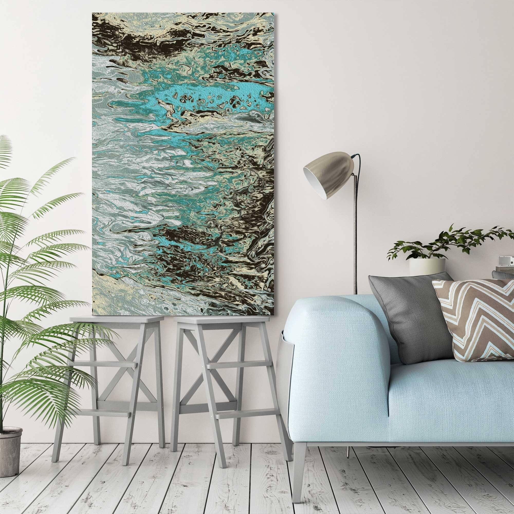 "Creek" Stretched Canvas Wall Art Bed Bath & Beyond 21112620