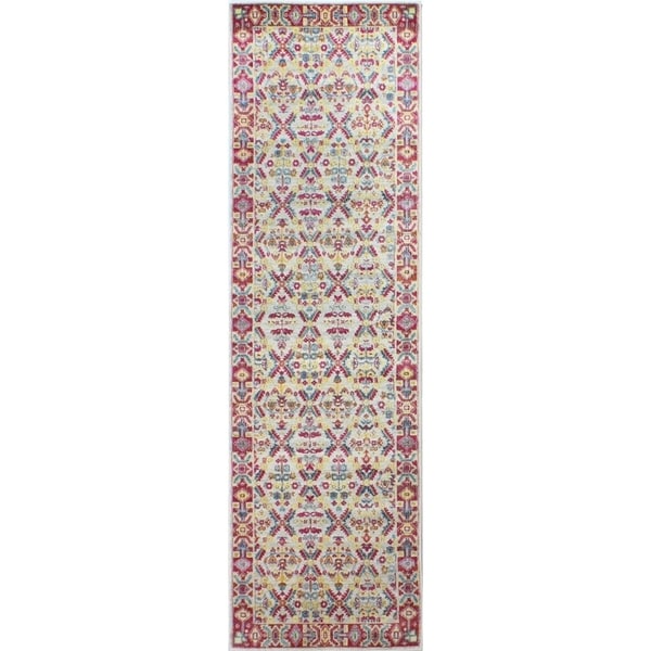 Gale Ivory Transitional Area Rug - 2'6" x 8' Runner