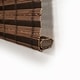 preview thumbnail 4 of 4, Radiance Cordless Cocoa Havana Flatweave Bamboo Roman Shade