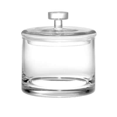 Majestic Gifts European High Quality Glass Candy/ Cookie Jar, 6"Height