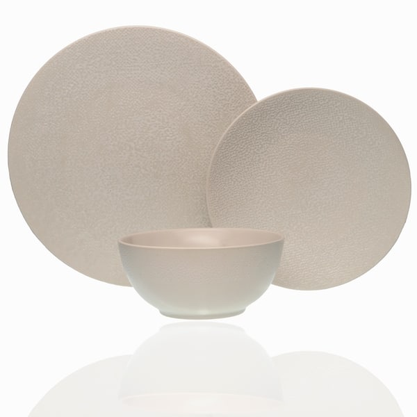 slide 1 of 1, Matrix White 18Pc Dinner Set