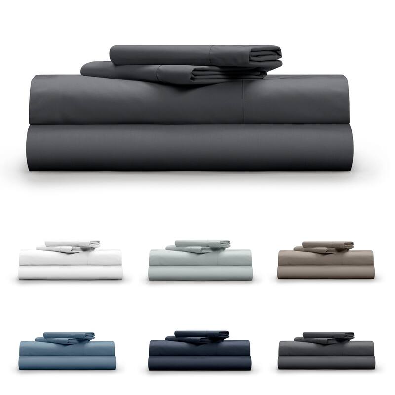 Pillow Guy Cool & Crisp 4-Piece Sheet Set