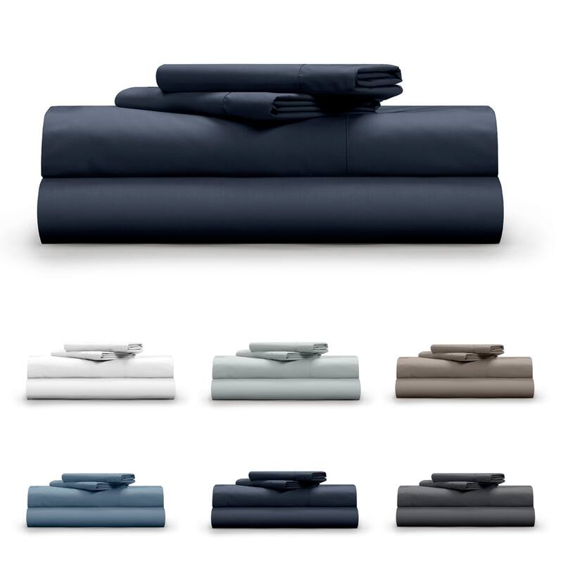 Pillow Guy Cool & Crisp 4-Piece Sheet Set
