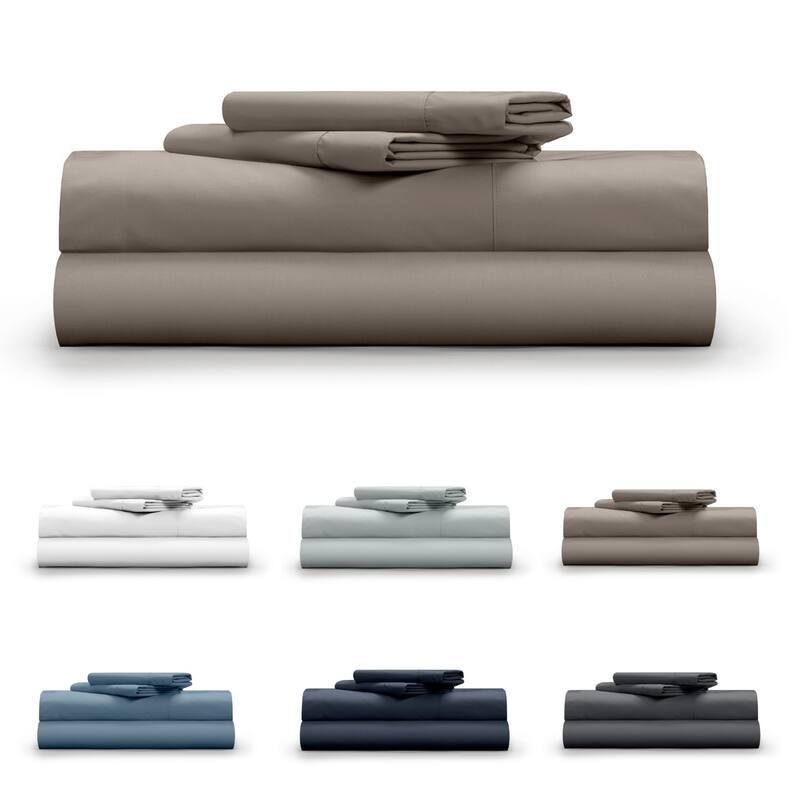 Pillow Guy Cool & Crisp 4-Piece Sheet Set