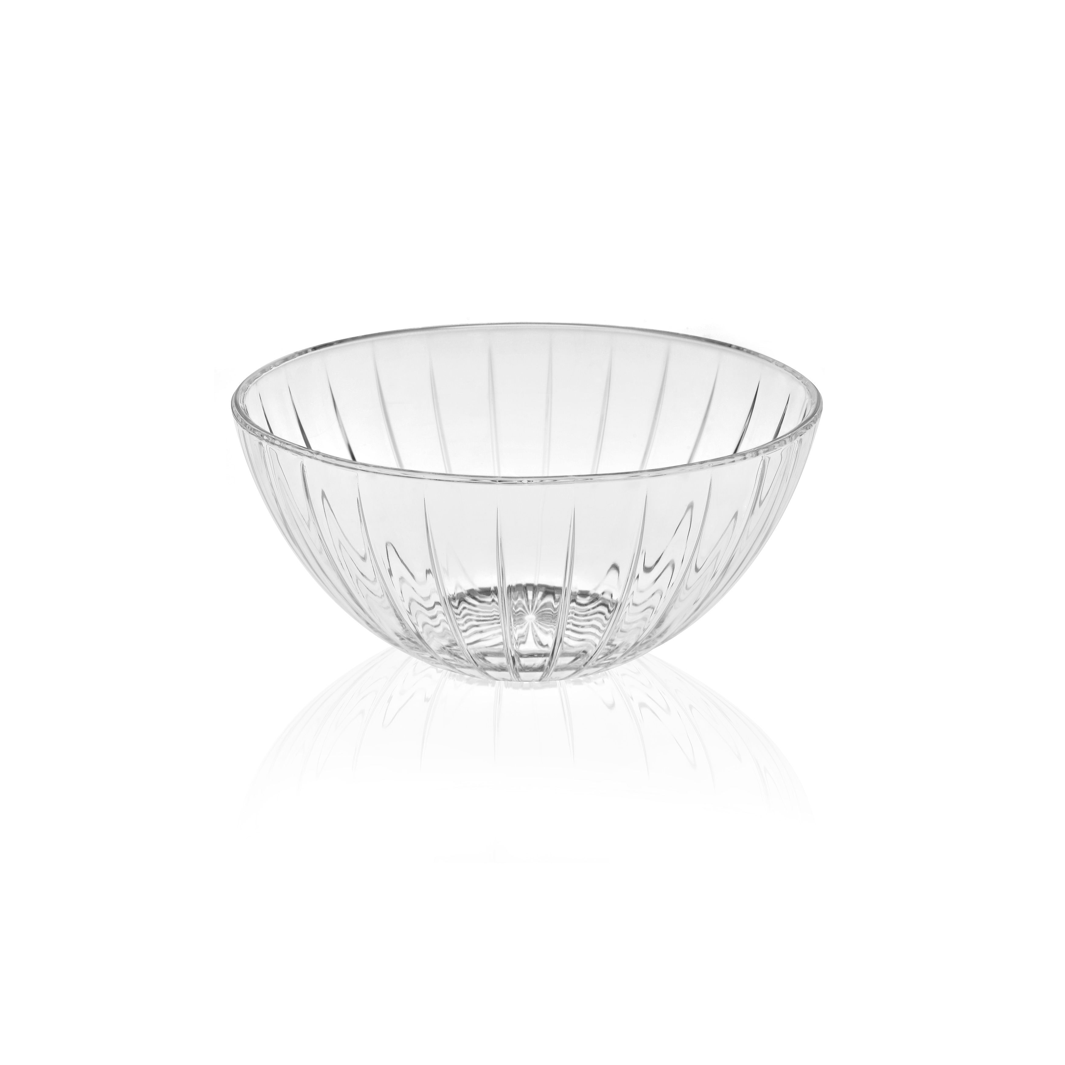 Glass, Mixing Bowl; faceted lip  For Rent in North Hollywood