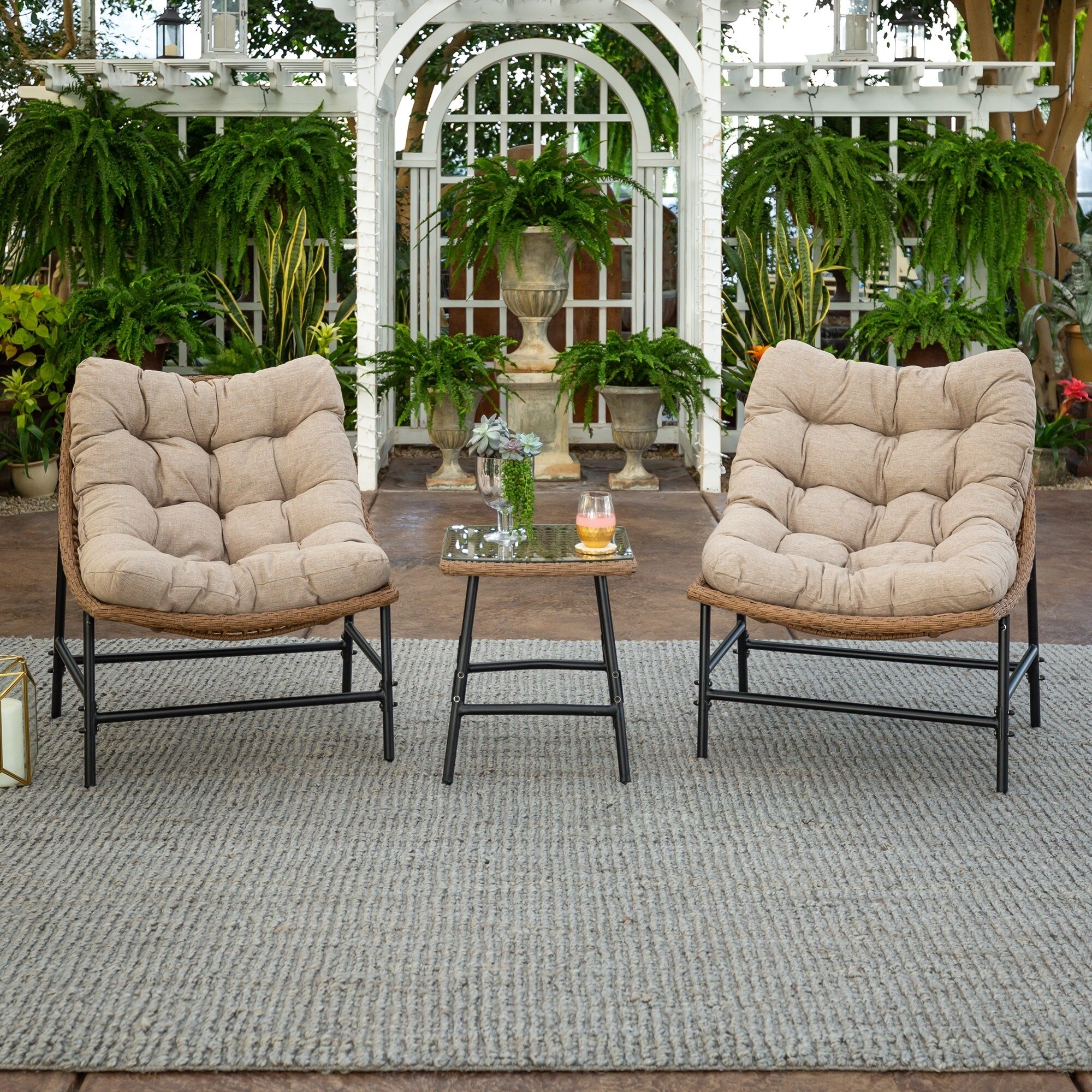 papasan outdoor furniture