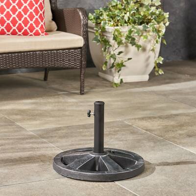 Sanne Outdoor Concrete Circular Umbrella Base by Christopher Knight Home