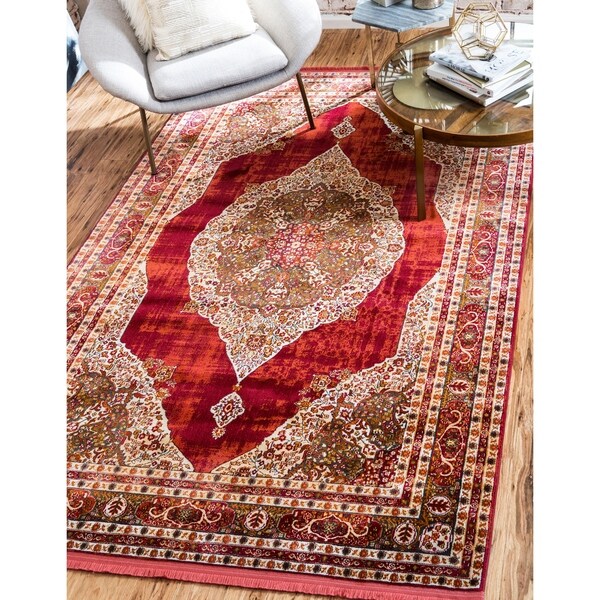 Shop Unique Loom Castro Baracoa Area Rug 8' 4 X 10' Free Shipping