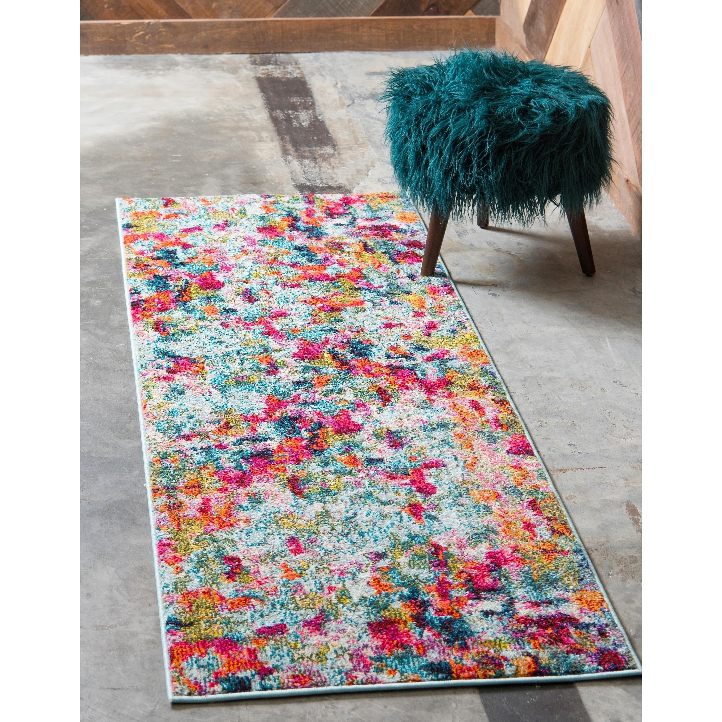 Unique Loom Joyous Chromatic Area Rug - Bed Bath & Beyond - 21119346