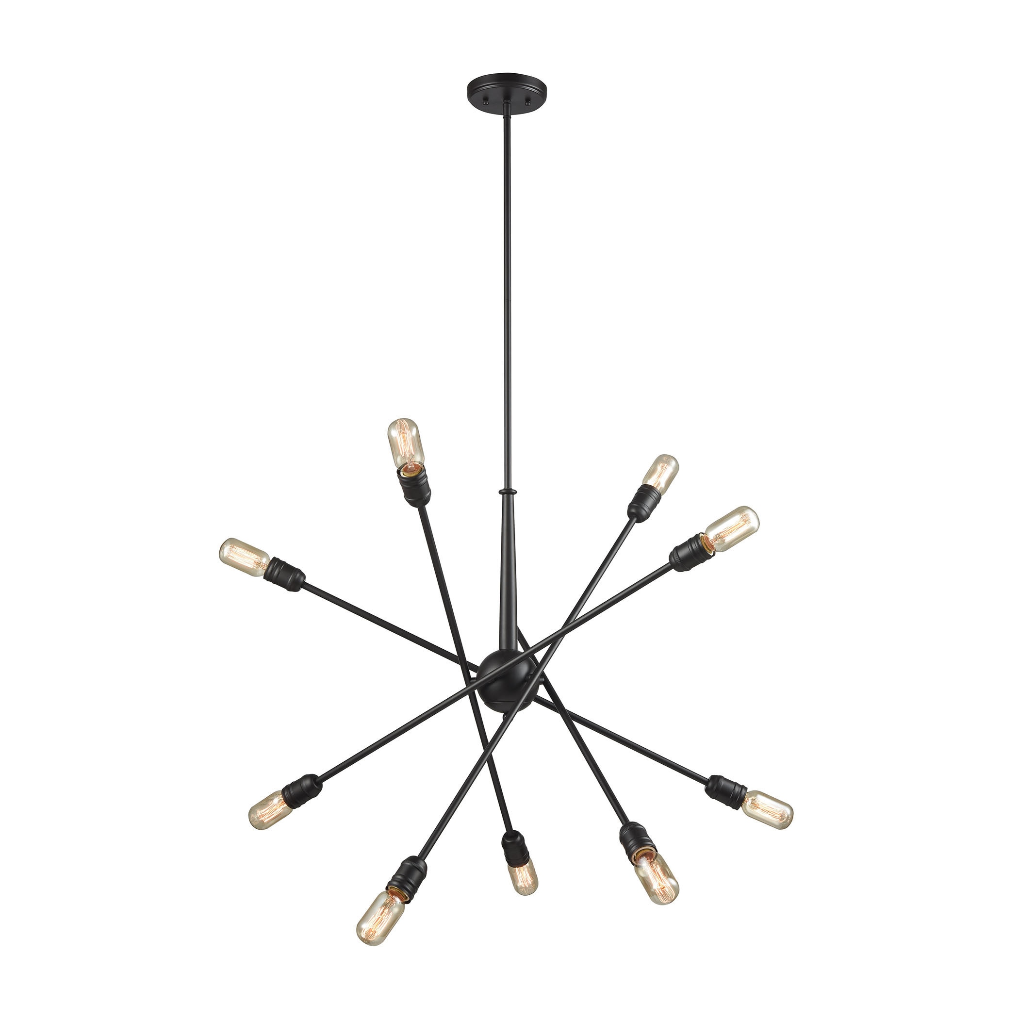 Delphine 10-Light Chandelier, Oil Rubbed Bronze (Delphine 10-Light Chandelier) - Chandeliers For Bedrooms by Overstock.com