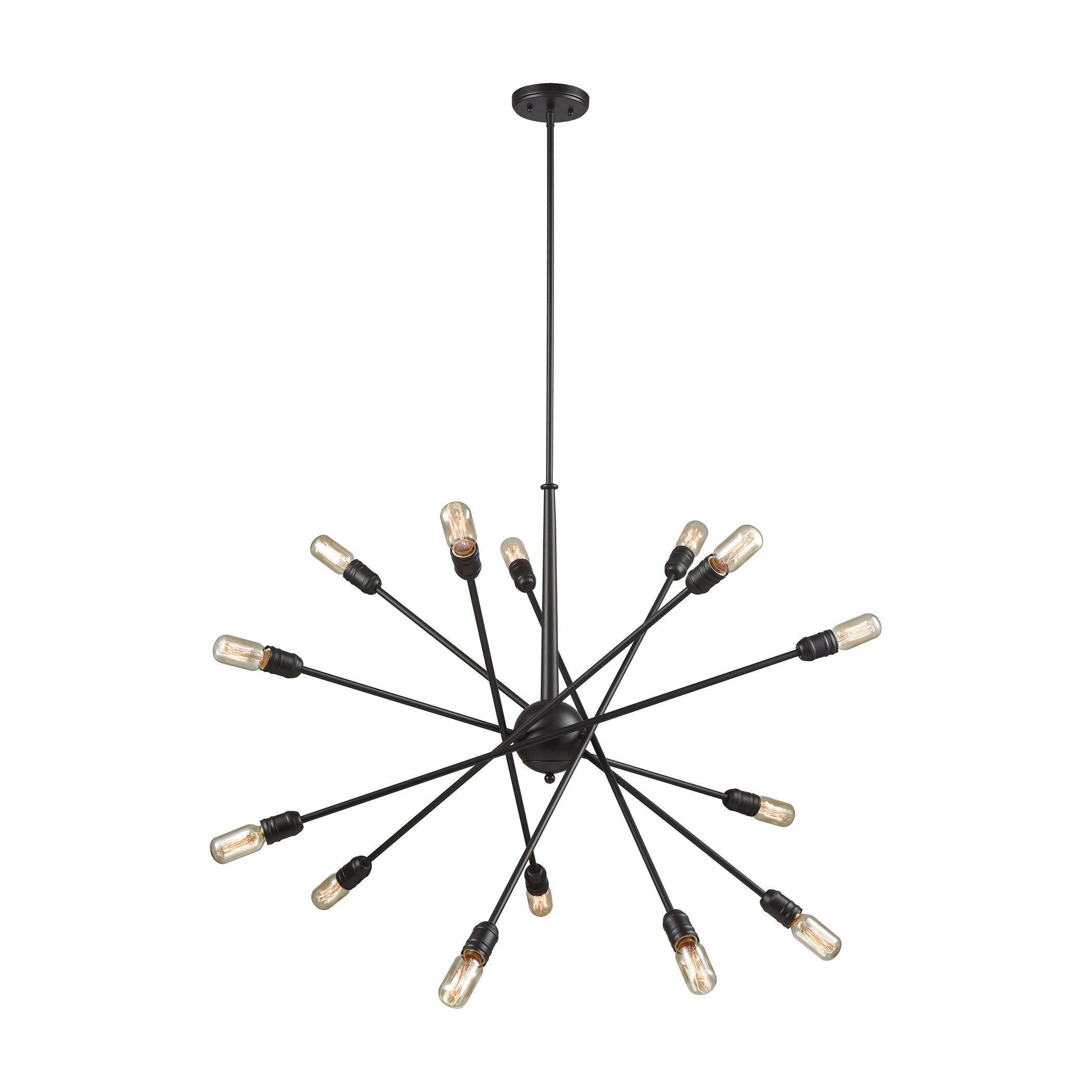 Delphine 14-Light Chandelier, Oil Rubbed Bronze (Delphine 14-Light Chandelier) - Chandeliers For Bedrooms by Overstock.com