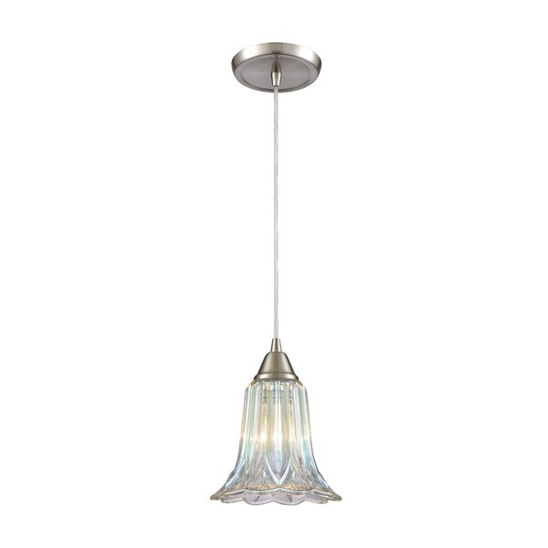 Walton 1-Light Pendant, Satin Nickel