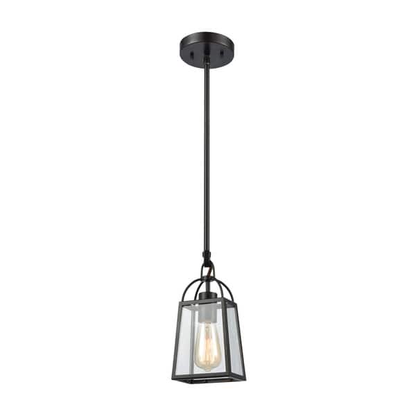 slide 2 of 3, Barnside 1-Light Pendant, Oil Rubbed Bronze