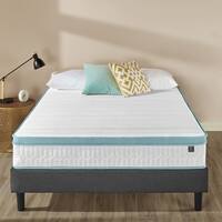 Priage by Zinus 10 inch Memory Foam Green Tea Hybrid Spring Mattress