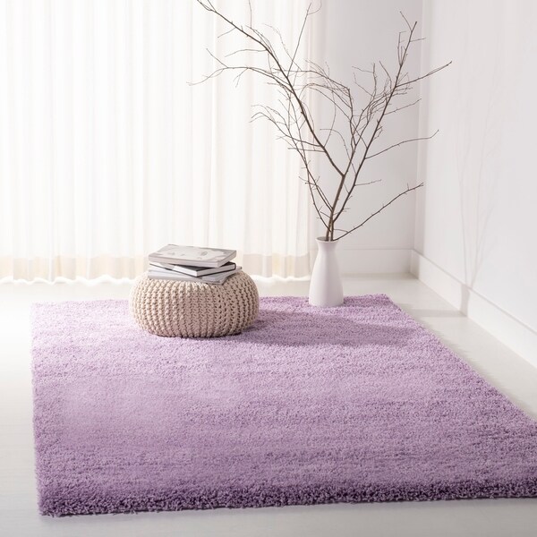 Safavieh California Cozy Plush Shag Lilac Rug - 4' x 6'