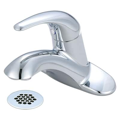 Legacy Single Handle Bath Faucet with Grid Drain