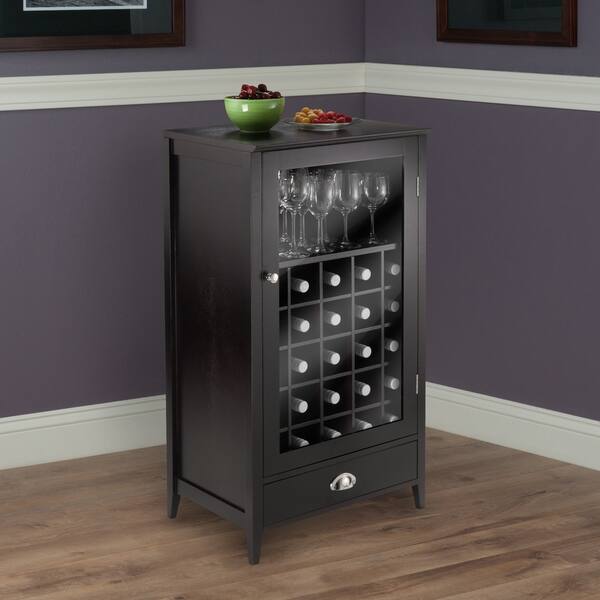 Shop Bordeaux Modular Wine Cabinet 25 Bottle Slot Free Shipping