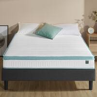 Priage by Zinus 8 inch Memory Foam Green Tea Hybrid Spring Mattress