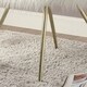 preview thumbnail 6 of 4, Furniture of America Kene Shabby Chic White Faux Fur Accent Chair