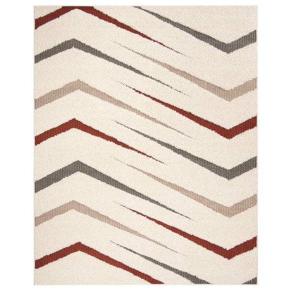 Safavieh Santorini Shag Staka Abstract Microfiber Rug