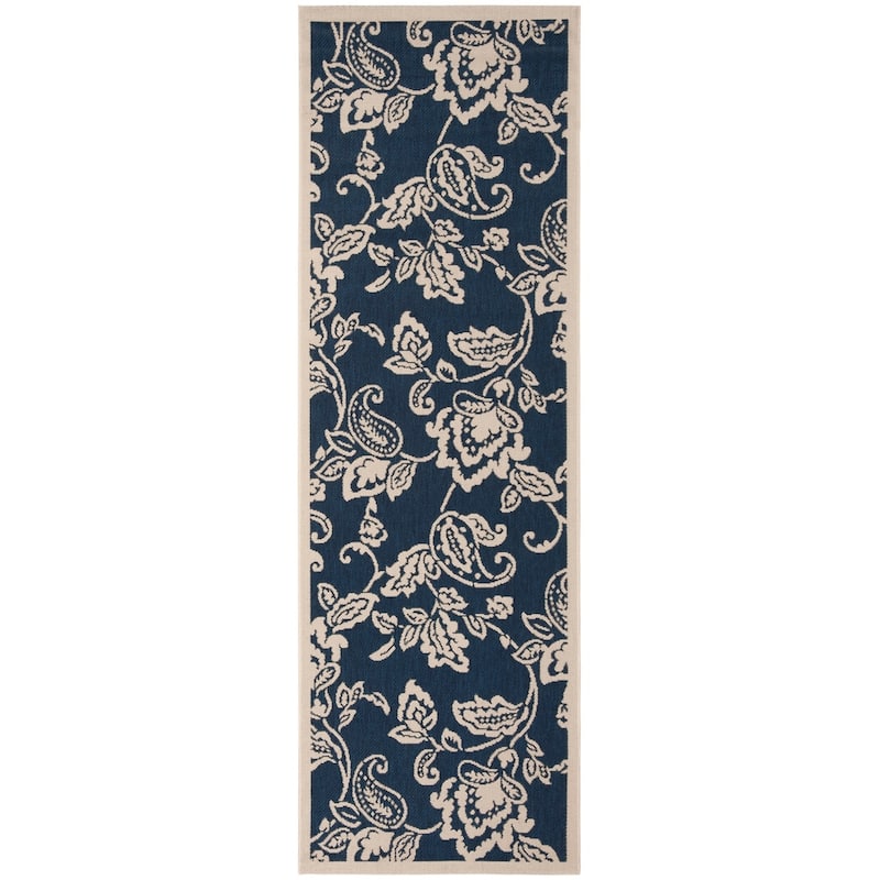 Martha Stewart by SAFAVIEH Highland Lily Indoor/ Outdoor Waterproof Rug