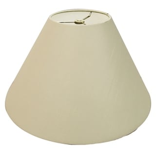 Royal Designs Conical Empire Hardback Lamp Shade, Beige, 6 x 18 x 11.5 ...