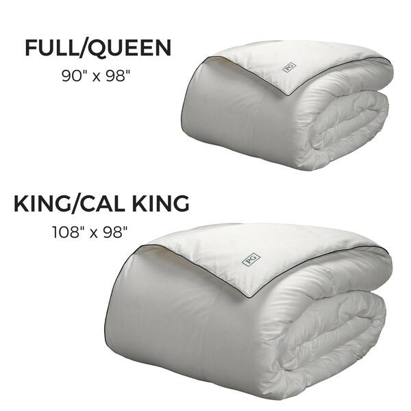 Shop Pillow Guy 100 White Goose Down Comforter On Sale Free